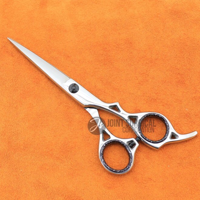 amber hairdressing scissors black