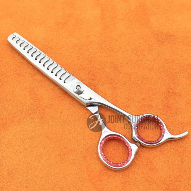 monk dog grooming chunker scissors