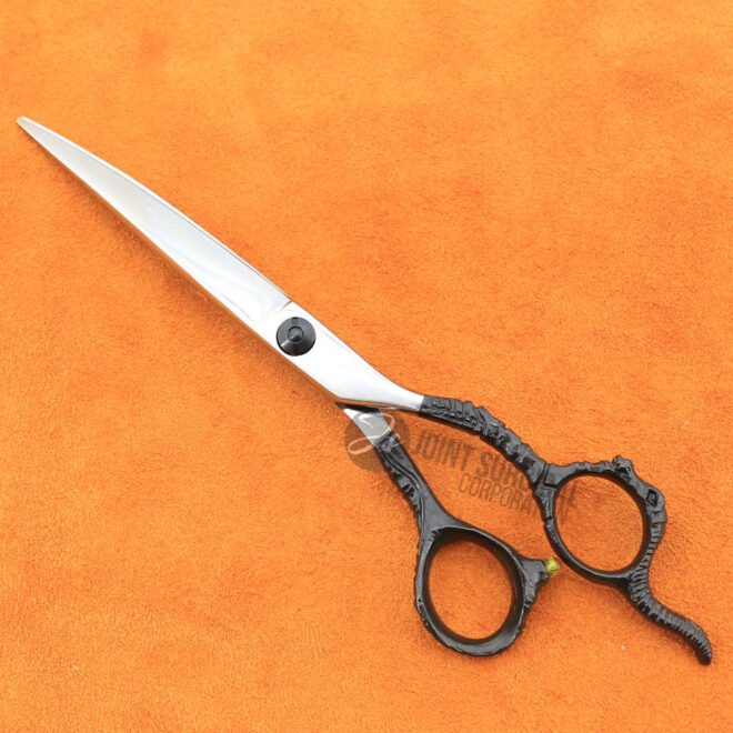 pansy dog grooming curved scissor 440c stainless steel
