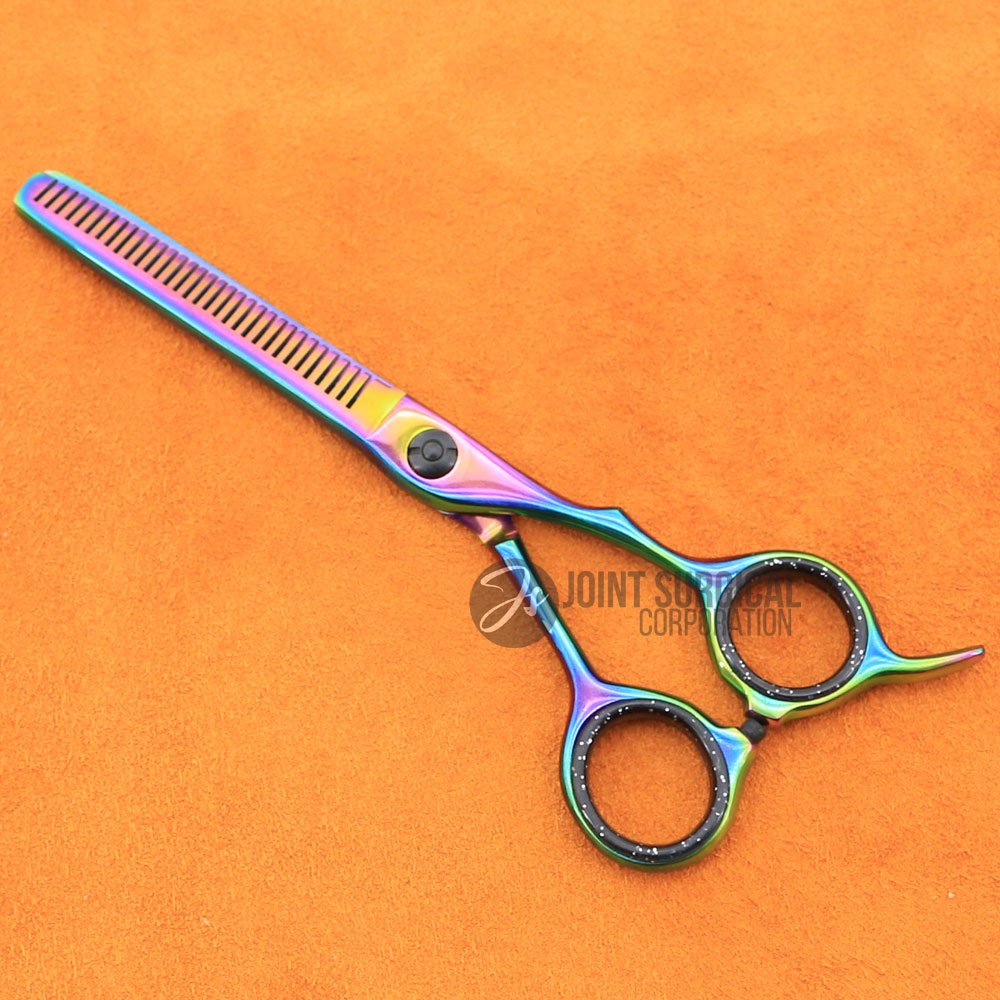 Rainbow Hair Thinning Scissor | Japanese Steel Scissor