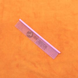 Pink Dog Grooming Comb